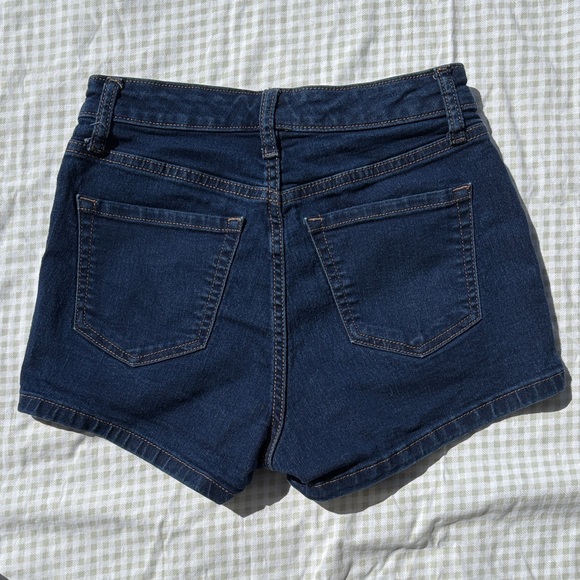 Denim Women's high-rise Shorts Wild Fable - Picture 2 of 8
